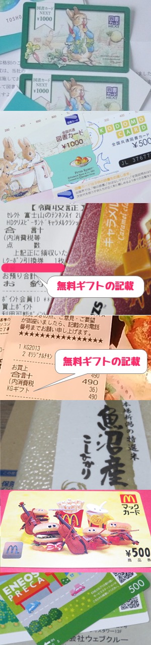 自動車保険でプレゼント